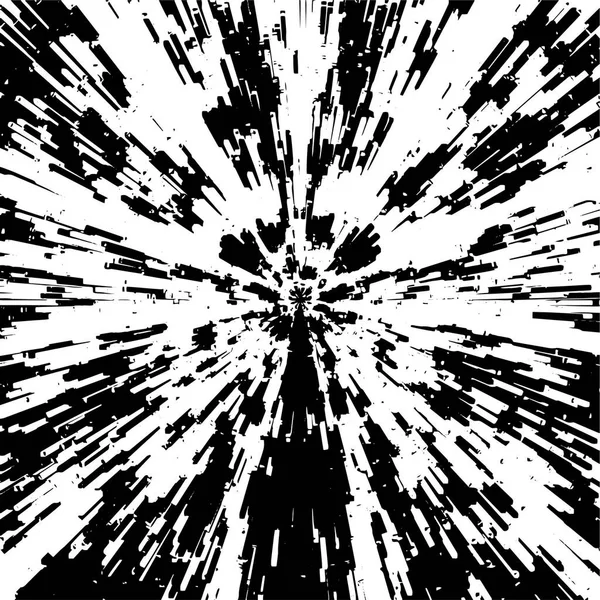 Latar Belakang Grunge Abstrak Tekstur Monokrom - Stok Vektor
