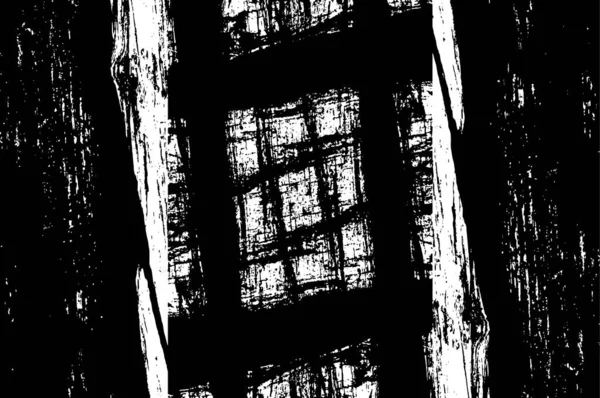 Astratto Sfondo Bianco Nero Monocromatico Illustrazione Vettoriale — Vettoriale Stock
