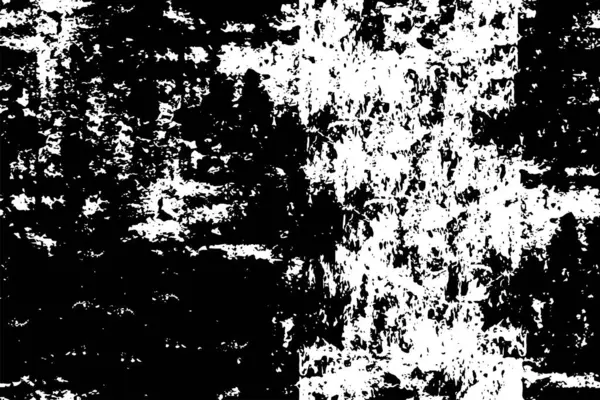 Latar Belakang Grunge Abstrak Ilustrasi Vektor Monokrom - Stok Vektor