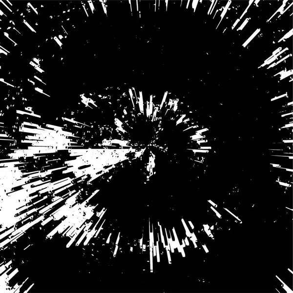 Черный Белый Абстрактный Фон Гранжа Монохромная Векторная Иллюстрация — стоковый вектор