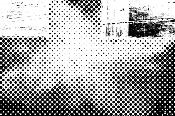 Black White Abstract Grunge Background Monochrome Vector Illustration — Stock Vector