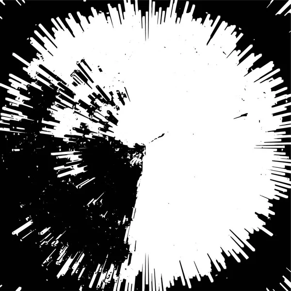 Zwart Wit Abstracte Achtergrond Monochrome Textuur Vector Illustratie — Stockvector