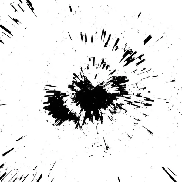 Zwart Wit Abstracte Monochrome Textuur Achtergrond Vectorillustratie — Stockvector