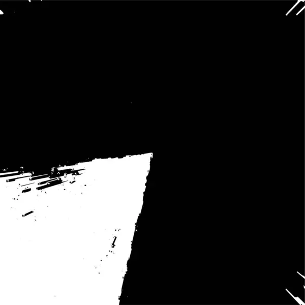 Schwarz Weiß Abstrakte Monochrome Textur Hintergrund Vektorillustration — Stockvektor