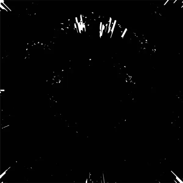Černobílé Abstraktní Pozadí Grunge Textura Vektorová Ilustrace — Stockový vektor