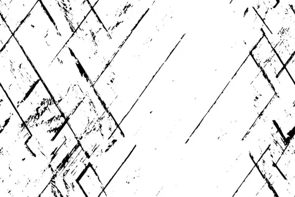 Svart Och Vitt Abstrakt Bakgrund Grunge Textur Vektorillustration — Stock vektor