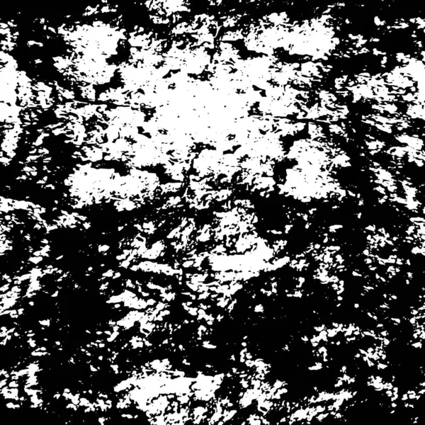 グラウンジテクスチャー ベクトルイラスト 黒と白の抽象的な背景 — ストックベクタ