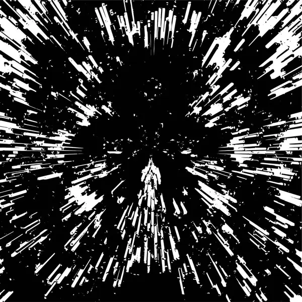 Zwart Wit Patroon Abstracte Achtergrond — Stockvector