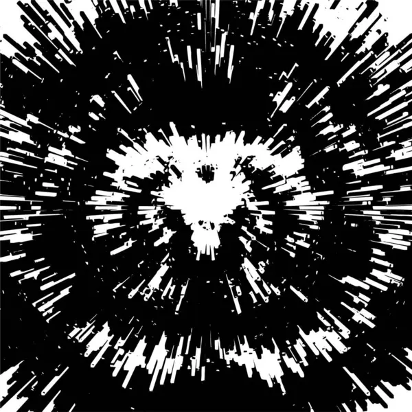 Чорно Біла Текстура Векторні Ілюстрації Абстрактний Монохромний Гранжевий Фон — стоковий вектор