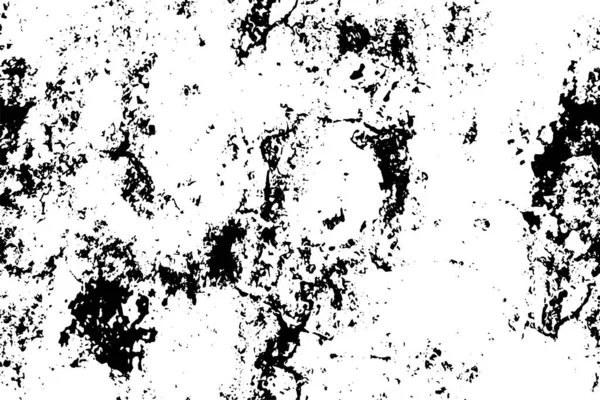 Abstraktní Monochromatické Grunge Pozadí Černá Bílá Textura Vektorová Ilustrace — Stockový vektor