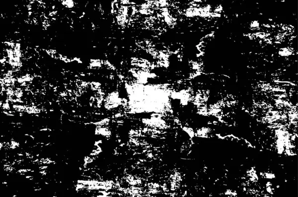 Fundo Grunge Monocromático Abstrato Textura Preto Branco Ilustração Vetorial — Vetor de Stock