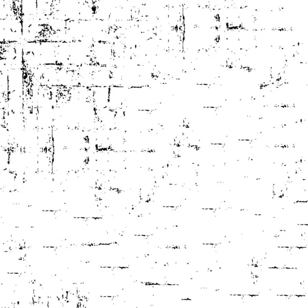 Abstrakter Monochromer Grunge Hintergrund Schwarz Weiße Textur Vektorillustration — Stockvektor