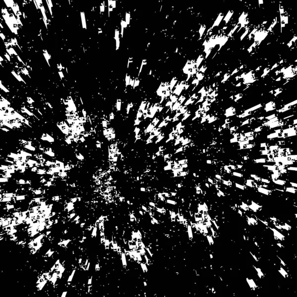 Fondo Grunge Monocromo Abstracto Textura Blanco Negro Ilustración Vectorial — Archivo Imágenes Vectoriales
