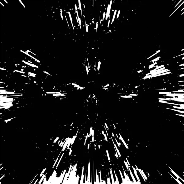 Fondo Grunge Monocromo Abstracto Textura Blanco Negro Ilustración Vectorial — Vector de stock