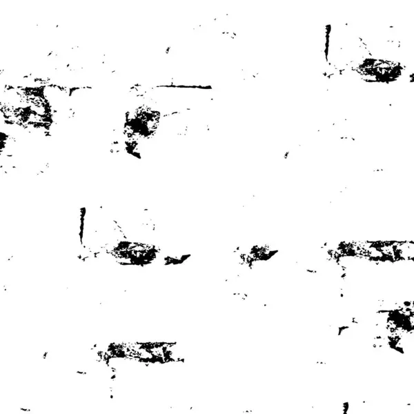 Résumé Fond Grunge Monochrome Texture Noire Blanche Illustration Vectorielle — Image vectorielle