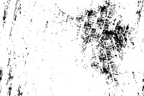 Abstrakter Monochromer Grunge Hintergrund Schwarz Weiße Textur Vektorillustration — Stockvektor