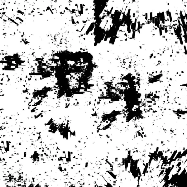 Absztrakt Monokróm Grunge Háttér Fekete Fehér Textúra Vektorillusztráció — Stock Vector