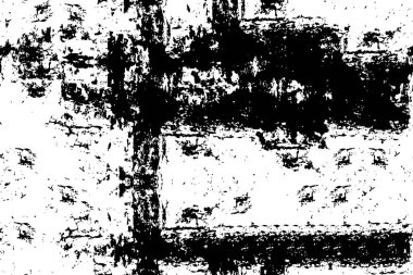 Soyut siyah beyaz monokrom grunge arka plan. Vektör illüstrasyonu   
