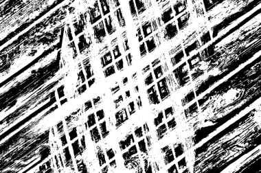 Soyut siyah beyaz monokrom grunge arka plan. Vektör illüstrasyonu   