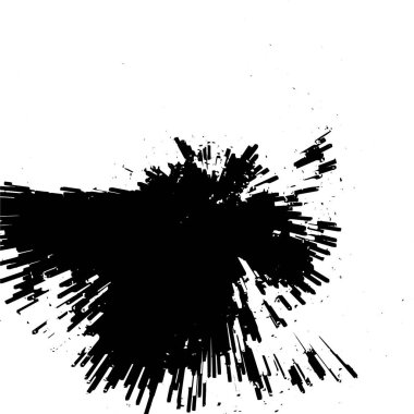 Siyah ve beyaz grunge arka planı. Kentsel tarzdaki soyut kirli desen