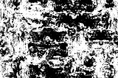 Grunge siyah beyaz. Çatlak, toz, leke dokusu. Soyut tek renkli arkaplan. Yazdırma ve tasarım için mükemmel desen