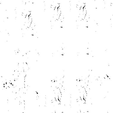 Vektör grunge dokusu. Siyah beyaz arka plan. Soyut monokrom resim koyu tonlarda solmuş bir efekt içerir