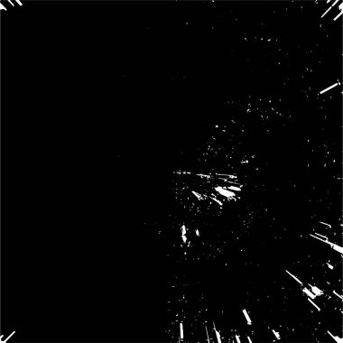 Siyah ve beyaz grunge arka planı. Kentsel tarzdaki soyut kirli desen