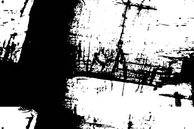 Siyah ve beyaz soyut arka plan. Grunge dokusu. Vektör illüstrasyonu       