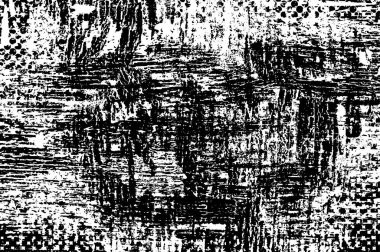 Soyut grunge arkaplanı. Monokrom dokusu. Siyah ve beyaz desenli arkaplan          