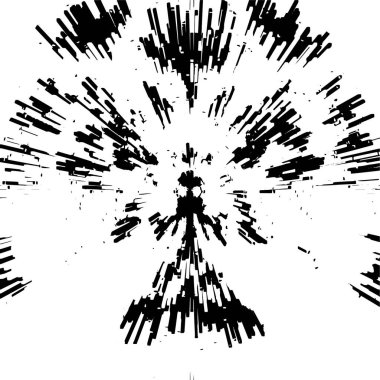 Soyut grunge arkaplanı. Monokrom dokusu. Siyah ve beyaz desenli arkaplan          