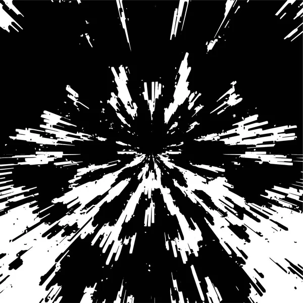 Streszczenie Czarno Białe Monochromatyczne Tło Grunge Ilustracja Wektora — Wektor stockowy