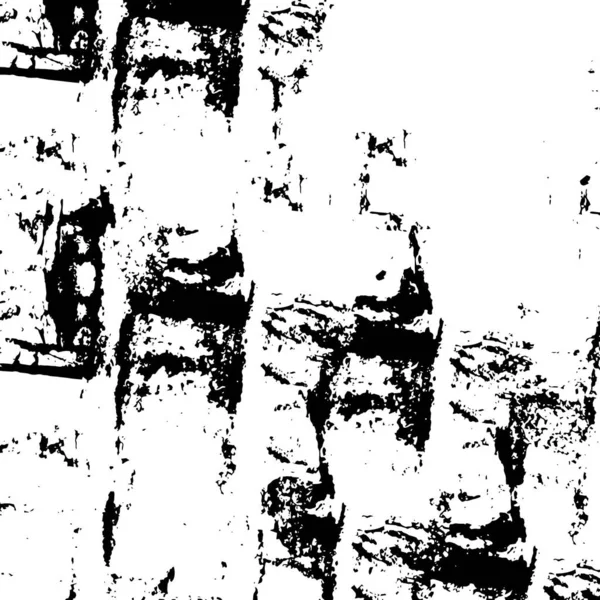 Fondo Grunge Blanco Negro Abstracto Monocromo Ilustración Vectorial — Archivo Imágenes Vectoriales
