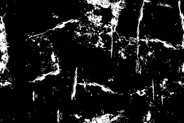 Abstrakti Mustavalkoinen Yksivärinen Vanha Grunge Tausta — vektorikuva