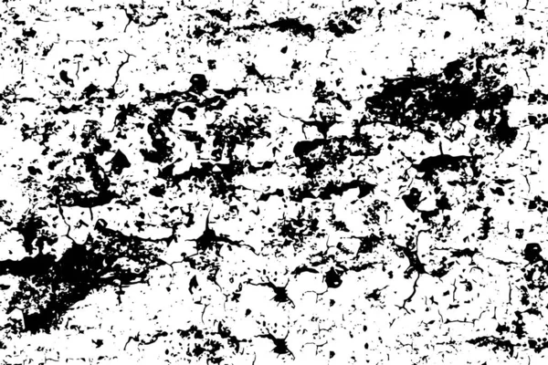 Abstracto Negro Blanco Monocromo Viejo Grunge Fondo — Archivo Imágenes Vectoriales