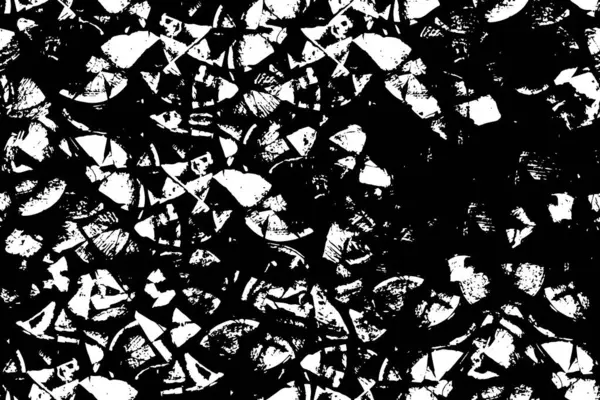 Streszczenie Czarno Białe Monochromatyczne Stare Tło Grunge — Wektor stockowy