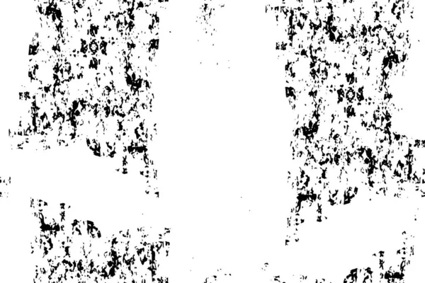 Abstrato Preto Branco Monocromático Velho Grunge Fundo — Vetor de Stock