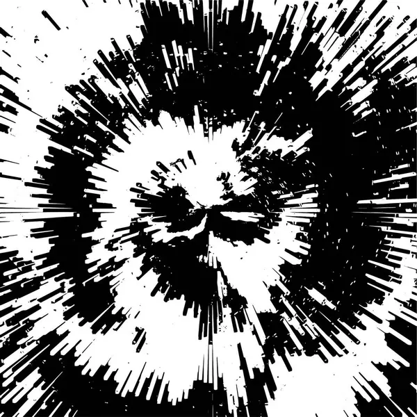 Абстрактний Чорно Білий Монохромний Старий Гранжевий Фон — стоковий вектор