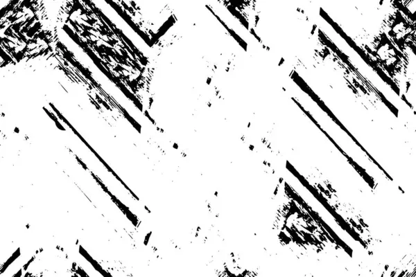 Astratto Bianco Nero Monocromatico Vecchio Sfondo Grunge — Vettoriale Stock