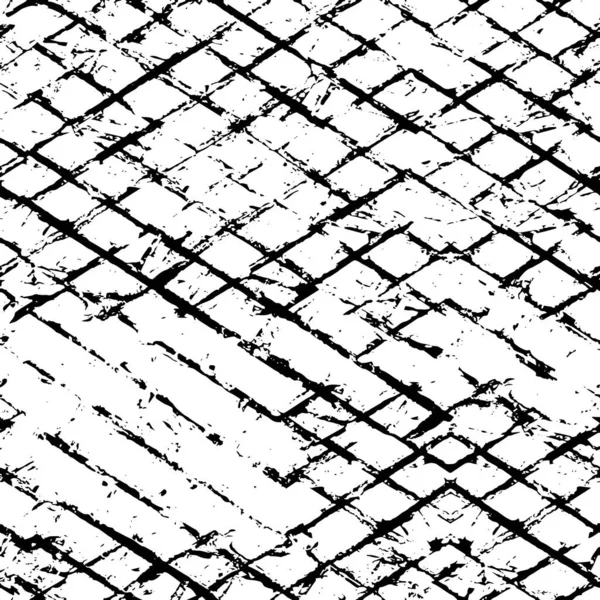 Black White Monochrome Old Grunge Background — Stock Vector
