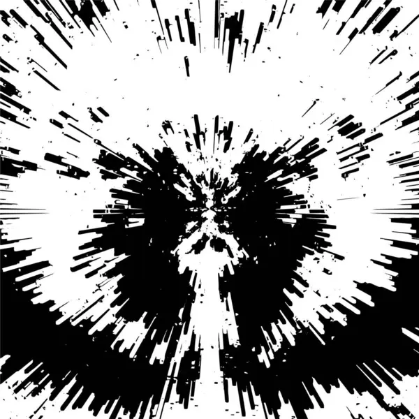 Černá Bílá Monochromatický Starý Grunge Pozadí — Stockový vektor