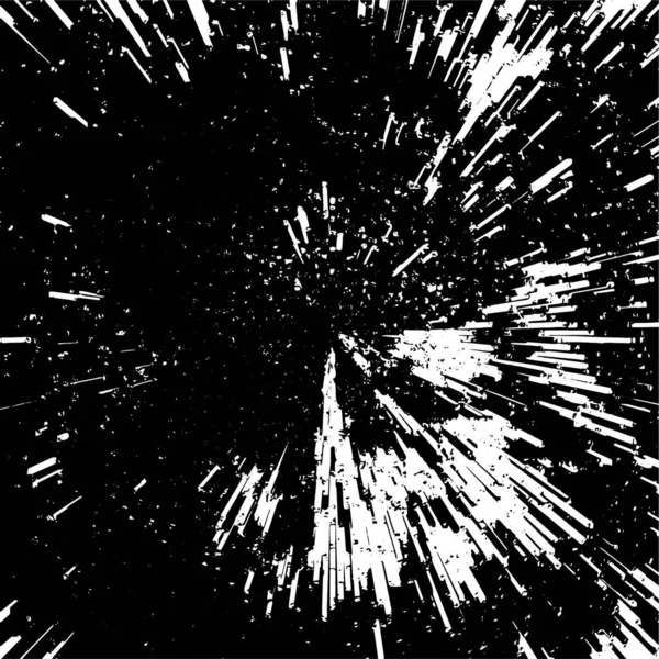 Фон Черно Белый Абстрактный Рисунок Текстуры Монохромных Элементов Гранж Дизайна — стоковый вектор