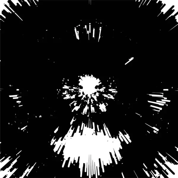 Старий Гранжевий Вінтажний Вивітрюваний Фон Абстрактний Чорно Білий Фон — стоковий вектор
