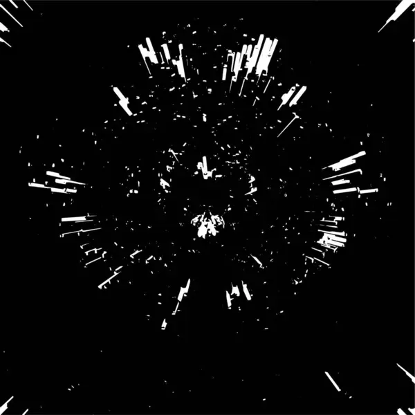 Grunge Czarny Biały Tekstura Pęknięć Kurzu Plam Abstrakcyjne Monochromatyczne Tło — Wektor stockowy