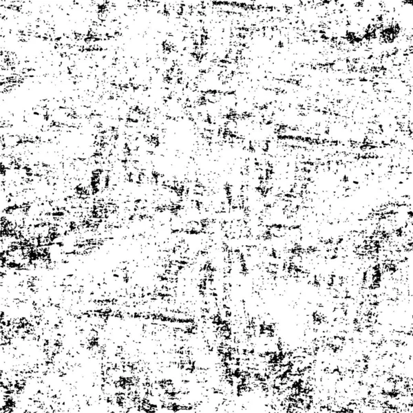Γκρούντζ Μαύρο Άσπρο Υφή Ρωγμών Σκόνης Λεκέδων Αφηρημένο Μονόχρωμο Φόντο — Διανυσματικό Αρχείο