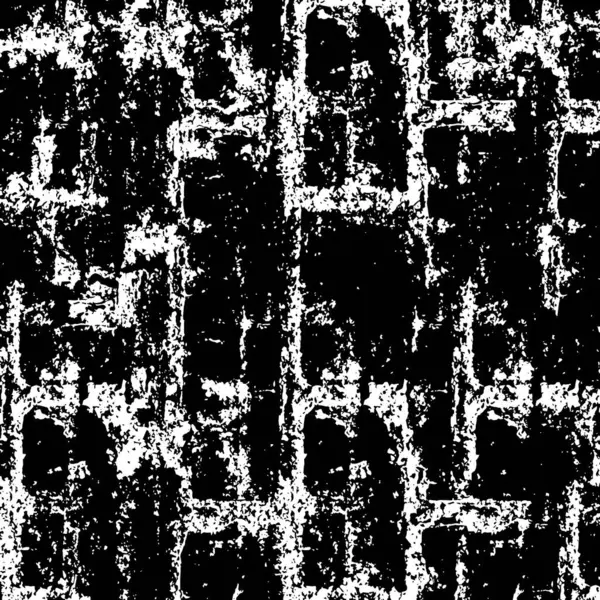 Grunge Blanco Negro Textura Grietas Polvo Manchas Fondo Monocromo Abstracto — Archivo Imágenes Vectoriales
