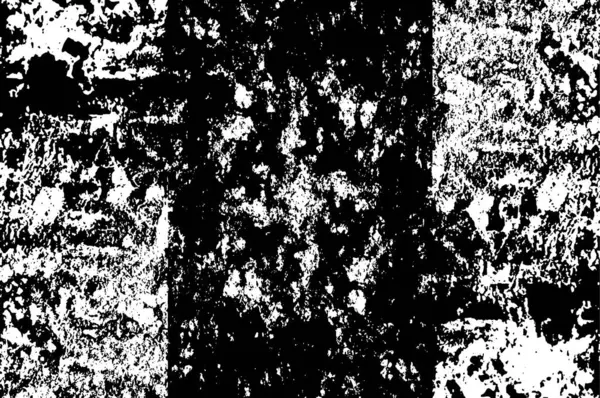 Grunge Bianco Nero Texture Crepe Polvere Macchie Astratto Sfondo Monocromatico — Vettoriale Stock