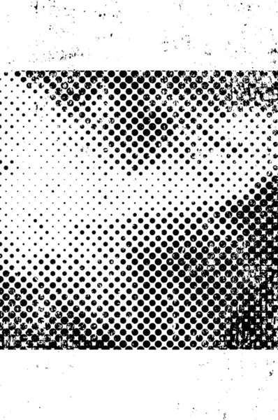 Grunge Blanco Negro Textura Grietas Polvo Manchas Fondo Monocromo Abstracto — Archivo Imágenes Vectoriales