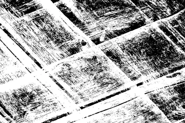 Grunge Zwart Wit Textuur Van Scheuren Stof Vlekken Abstracte Monochrome — Stockvector
