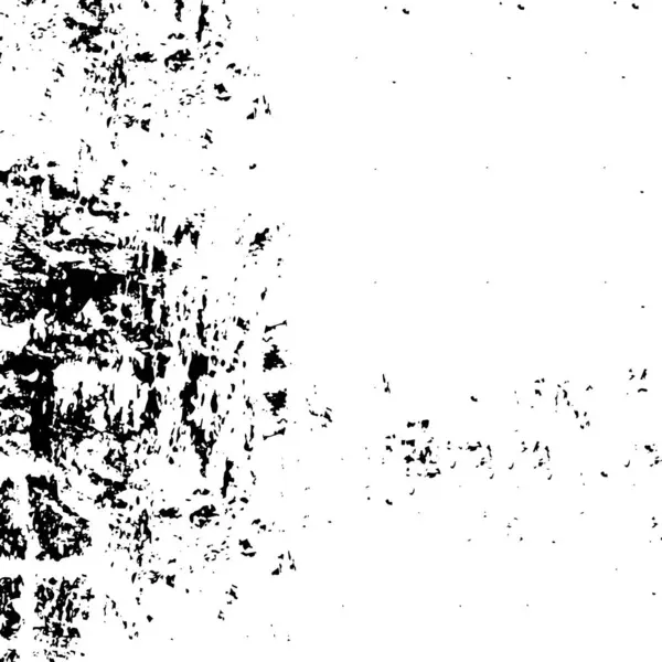 Textura Superpuesta Grunge Vectorial Fondo Blanco Negro Imagen Monocromática Abstracta — Vector de stock
