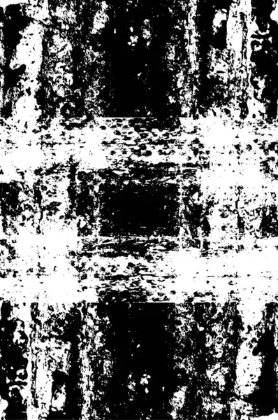 Vector Illustratie Zwart Wit Abstracte Achtergrond Grunge Textuur — Stockvector